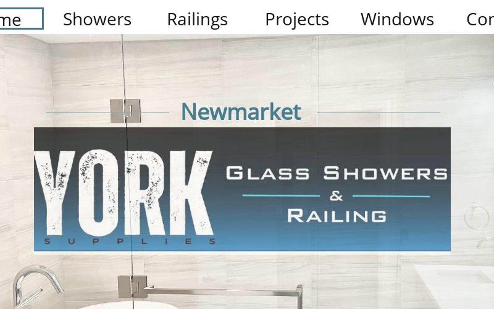 York Glass Showers And Railings