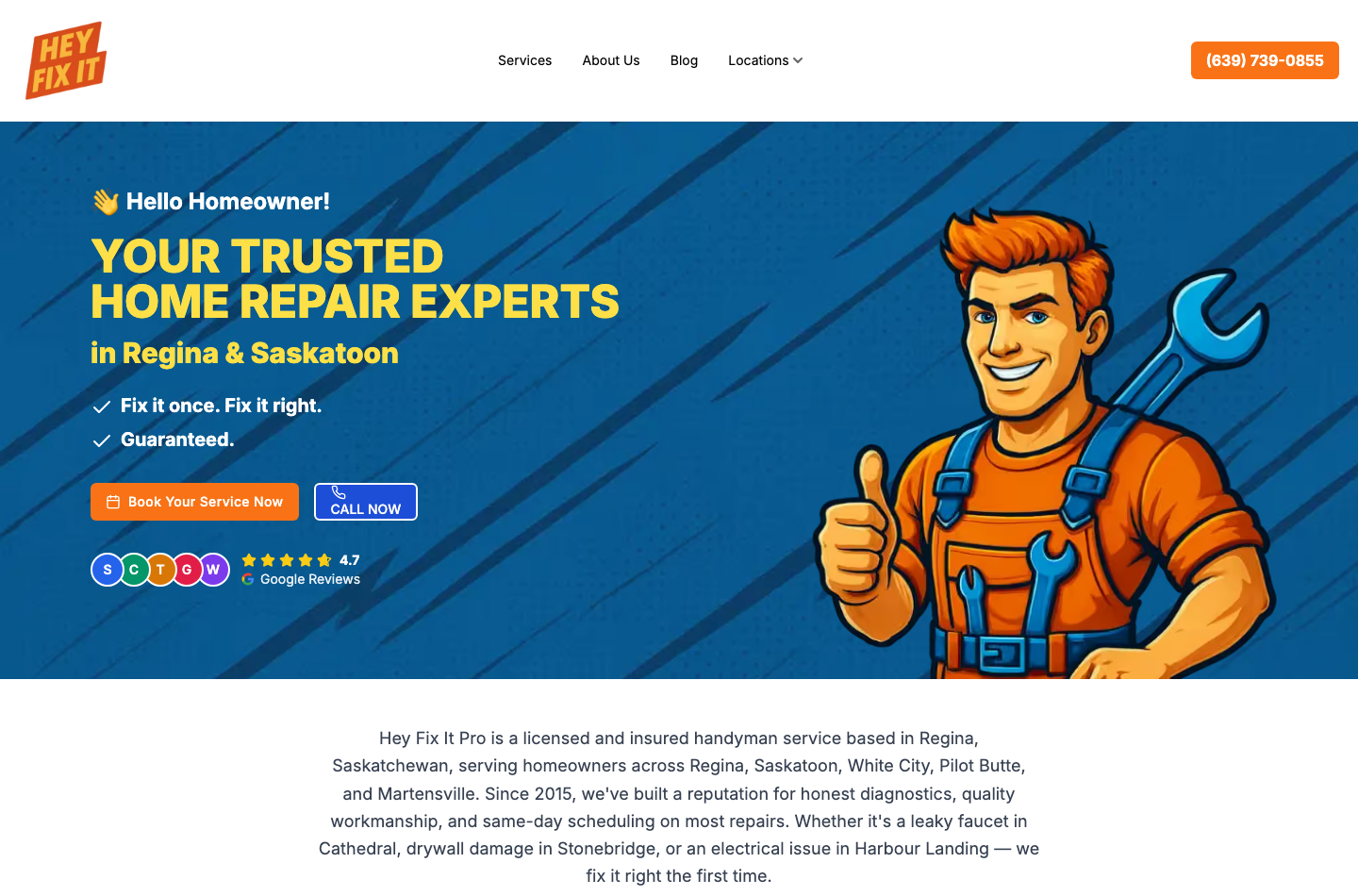 Hey Fix It Pro Handyman Services Corp.
