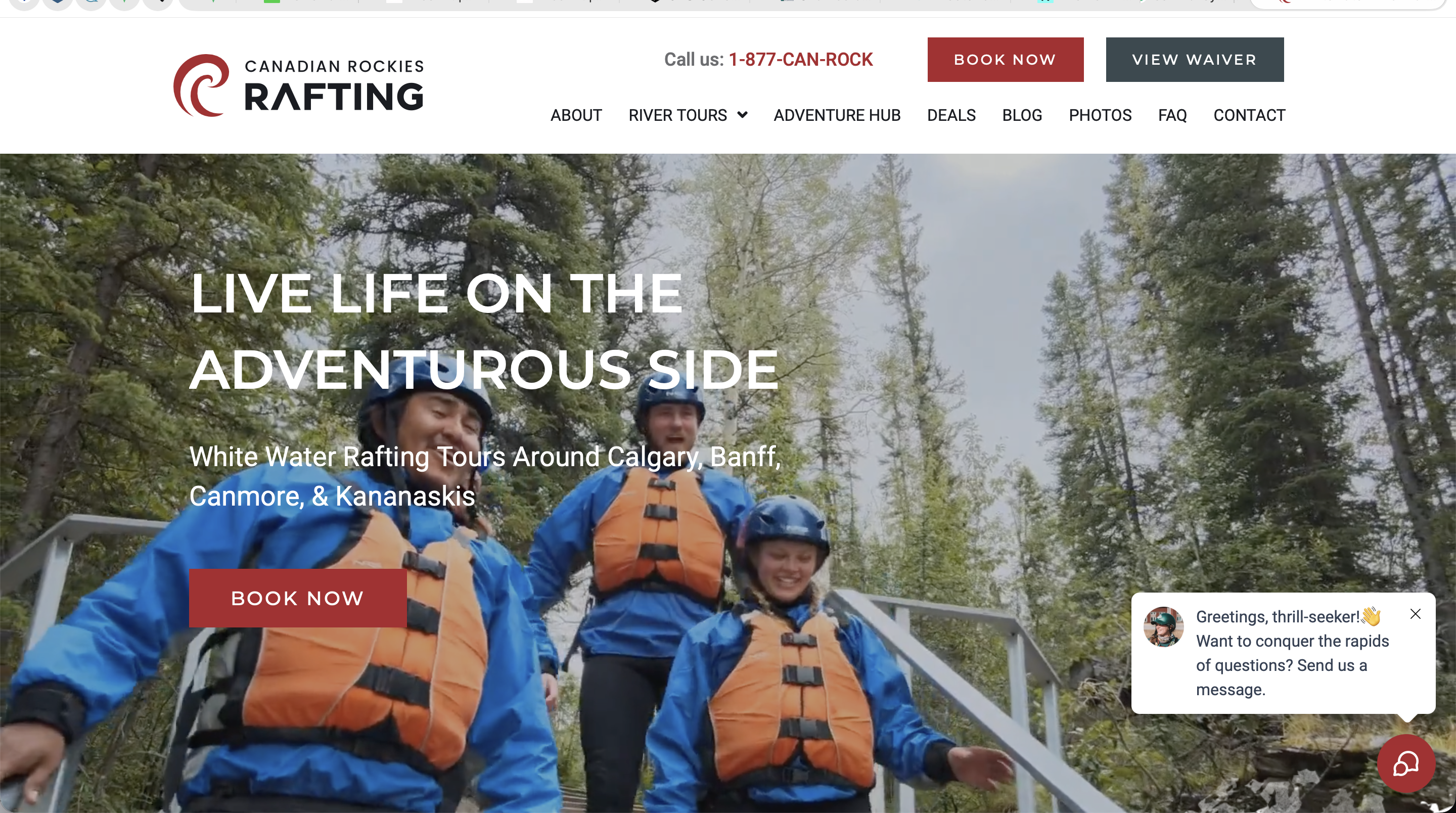 Canadian Rockies Rafting